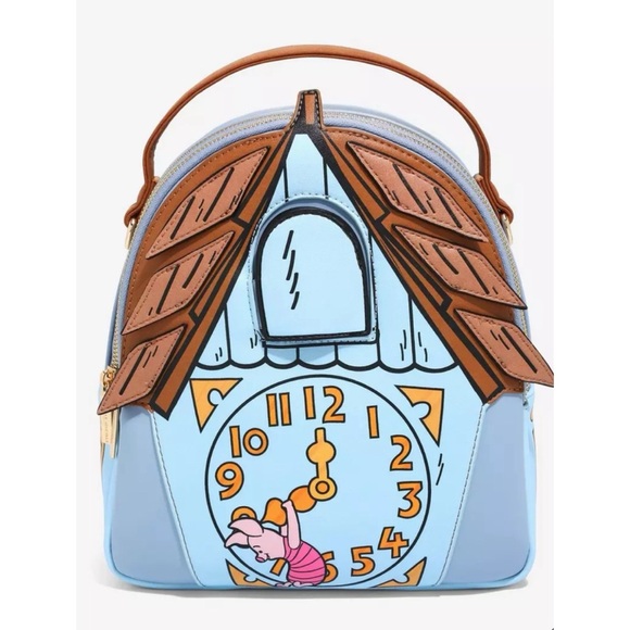 Danielle Nicole Handbags - Disney Winnie the Pooh Cuckoo Clock Convertible Mini Backpack